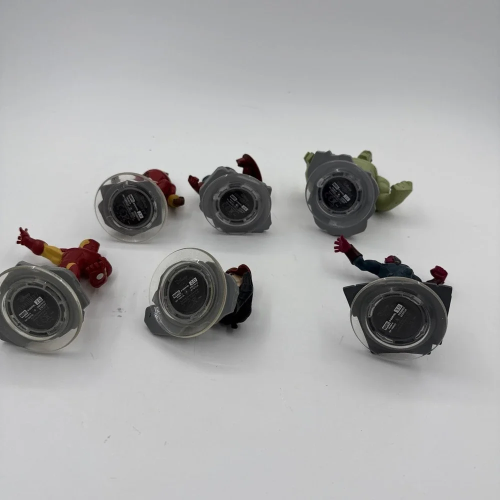DISNEY INFINITY 2.0 & 3.0 Marvel Iron Man Hulk Lot of 6 Figures Avenger Untested